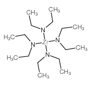 Tetrakis(Diethylamino)Zirconium structure