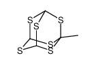 1-Methyl-2,4,6,8,9,10-hexathiaadamantane结构式