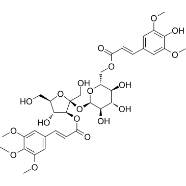 远志糖苷C结构式
