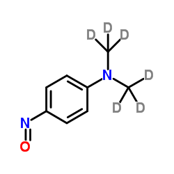 N,N-Bis[(2H3)methyl]-4-nitrosoaniline Structure