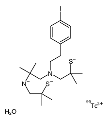 technetium Tc 99m 4-iodophenethyldiaminodithiol结构式