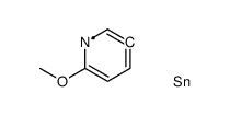 (6-methoxypyridin-3-yl)-trimethylstannane结构式