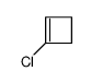 1-chlorocyclobutene Structure