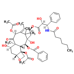紫杉醇C结构式