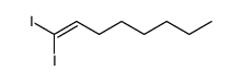 1,1-diiodo-1-octene结构式
