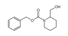 (2R)-2-(羟基甲基)哌啶-1-羧酸苄酯结构式