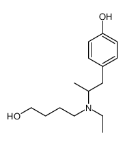 Mebeverine metabolite O-desmethyl Mebeverine alcohol Structure