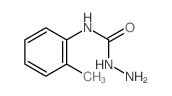 Hydrazinecarboxamide,N-(2-methylphenyl)-结构式