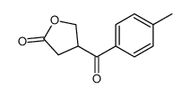 4-(4-methylbenzoyl)oxolan-2-one结构式