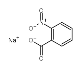 2-nitrobenzoic acid sodium salt Structure