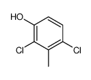 2,4-二氯-3-甲基苯酚结构式