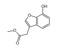 2-(7-羟基苯并呋喃-3-基)乙酸甲酯结构式