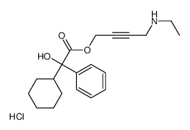 (S)-N-去乙基奥昔布宁盐酸盐结构式