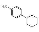 1-(1-cyclohexenyl)-4-methyl-benzene Structure