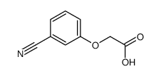 (3-氰基苯氧基)乙酸结构式