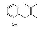 2-(2,3-dimethylbut-2-enyl)phenol Structure