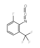 异氰酸 2-氟-6-(三氟甲基)苯酯结构式
