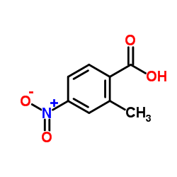 2-Methyl-4-nitrobenzoic acid Structure