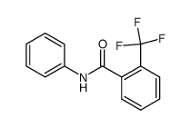 N-phenyl-2-(trifluoromethyl)benzamide结构式