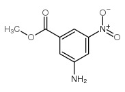 3-氨基-5-硝基苯甲酸甲酯结构式