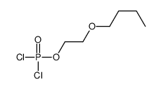 Dichlorophosphinic acid 2-butoxyethyl ester结构式