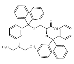 二乙基胺 N-三苯甲基-3-(三苯甲硫基)-L-丙氨酸盐图片