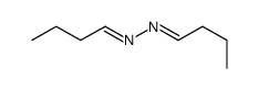 (E)-N-[(E)-butylideneamino]butan-1-imine Structure