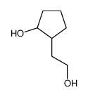 2-(2-羟基乙基)环戊醇结构式