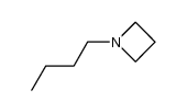 N-(n-butyl)azetidine结构式