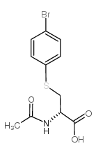 S-(4-bromophenyl)mercapturic acid结构式