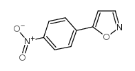 5-(4-硝基苯基)异噁唑结构式