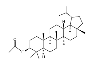 lupan-3β-yl acetate结构式