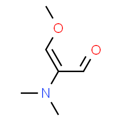 2-Propenal,2-(dimethylamino)-3-methoxy-,(2E)-(9CI) Structure