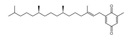 2-methyl-6-phythyl-1,4-benzoquinone Structure