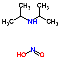 N-(1-甲基乙基)亚硝酸-2-丙胺结构式