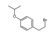 1-(2-溴乙基)-4-(1-甲基乙氧基)苯结构式