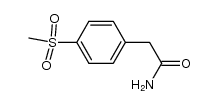 (4-methanesulfonyl-phenyl)-acetic acid amide Structure