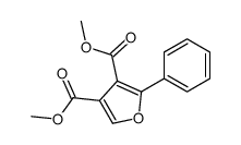 dimethyl 2-phenylfuran-3,4-dicarboxylate Structure