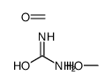脲与甲醛和甲醇的聚合物结构式