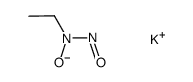potassium(N-nitrozo-N-ethylhydroxylamine)结构式