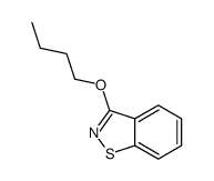 3-butoxy-1,2-benzothiazole Structure