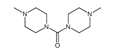 Bis(4-methyl-1-piperazinyl)methanone Structure