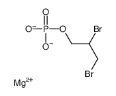 magnesium,2,3-dibromopropyl phosphate Structure