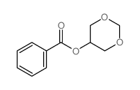 1,3-dioxan-5-yl benzoate结构式
