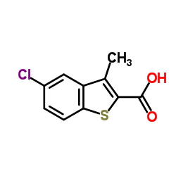 5-Chloro-3-methylbenzo[b]thiophene-2-carboxylic acid Structure