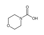 morpholine-4-carboxylic acid Structure