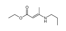 3-(丙基氨基)-2-丁酸乙酯结构式
