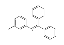N-benzhydrylidene-m-toluidine结构式
