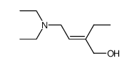 (E)-4-Diethylamino-2-ethyl-but-2-en-1-ol Structure