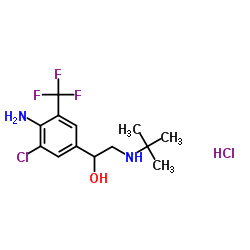 甲醇中马布特罗盐酸盐(以马布特罗计)结构式